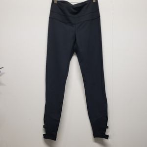 ZELLA Black Leggings With Side Cutouts Size S/P Athleisure No Pocket